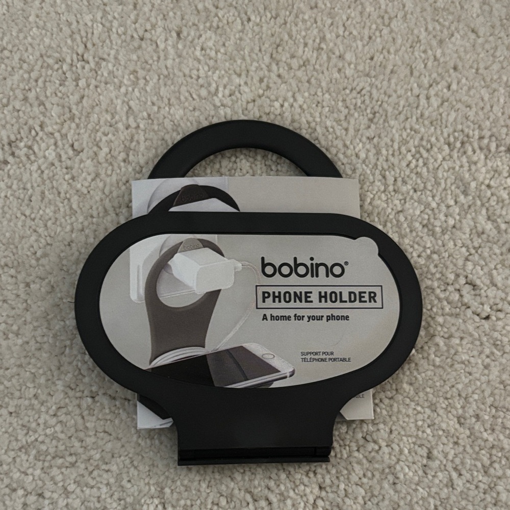 bobi Black Phone Holder Clip